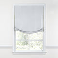 Relaxed Roman Shade in Classic Linen - Opal