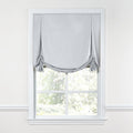 Tulip Roman Shade in Classic Linen - Opal