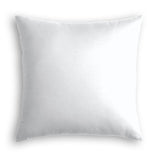Throw Pillow in Classic Linen - Optic White