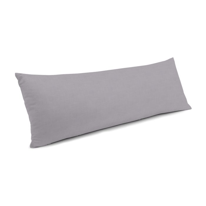 Large Lumbar Pillow in Classic Linen - Orchid