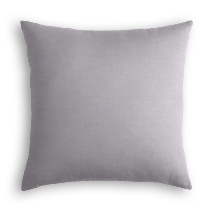 Throw Pillow in Classic Linen - Orchid