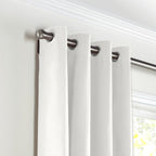 Grommet Drapery in Classic Linen - Oyster