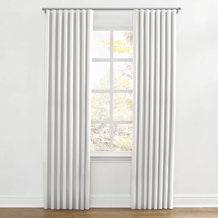 Ripplefold Drapery in Classic Linen - Oyster