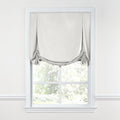 Tulip Roman Shade in Classic Linen - Oyster