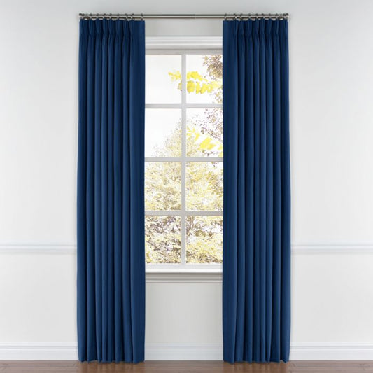 Pinch Pleat Drapery in Classic Linen - Patriot