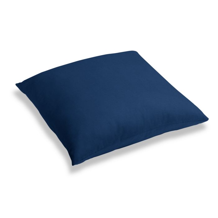 Simple Floor Pillow in Classic Linen - Patriot