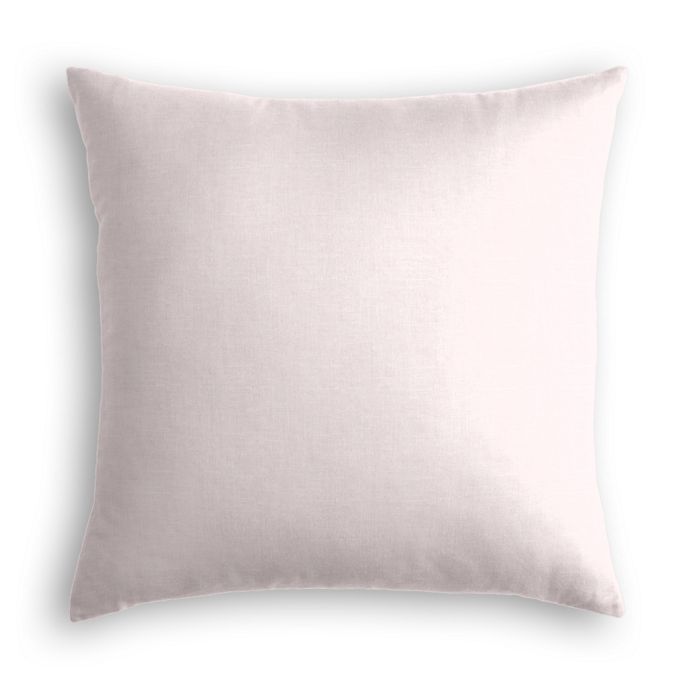 Euro Sham in Classic Linen - Petal