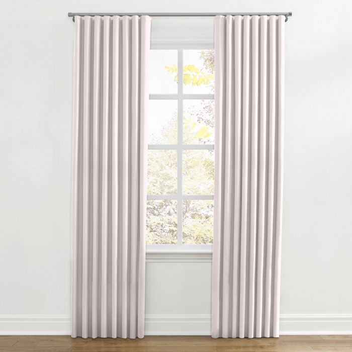Ripplefold Drapery in Classic Linen - Petal
