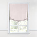 Relaxed Roman Shade in Classic Linen - Petal