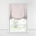 Tulip Roman Shade in Classic Linen - Petal