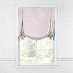 Tulip Roman Shade in Classic Linen - Petal