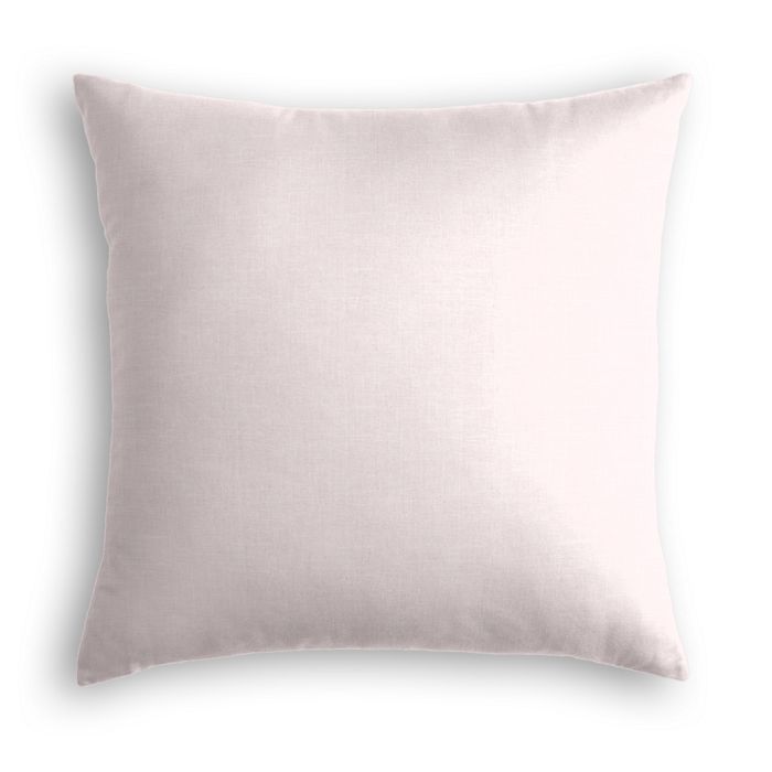 Throw Pillow in Classic Linen - Petal