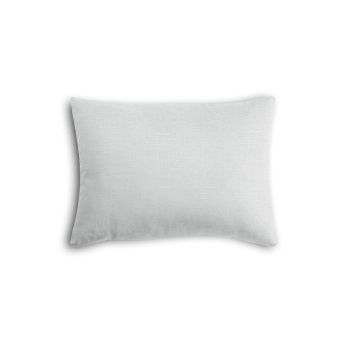 Boudoir Pillow in Classic Linen - Silver