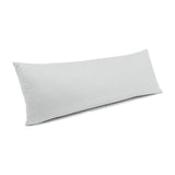 Large Lumbar Pillow in Classic Linen - Silver