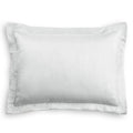 Pillow Sham in Classic Linen - Silver