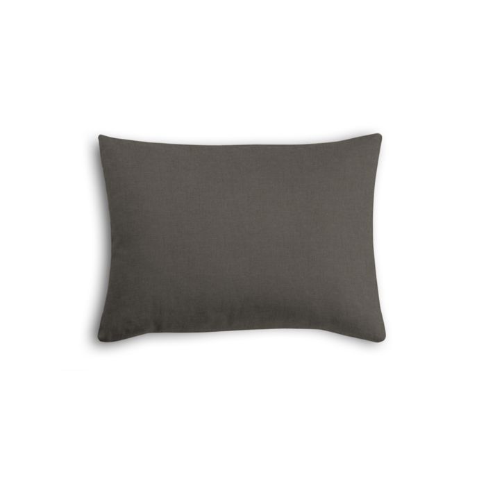 Boudoir Pillow in Classic Linen - Smoke