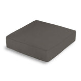 Box Floor Pillow in Classic Linen - Smoke