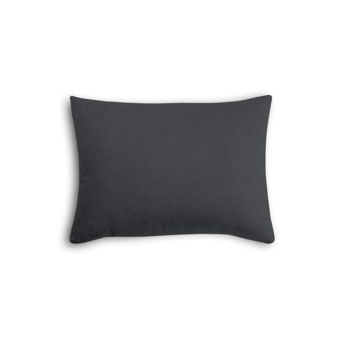 Boudoir Pillow in Classic Linen - Steel