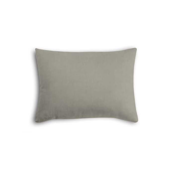 Boudoir Pillow in Classic Linen - Stone