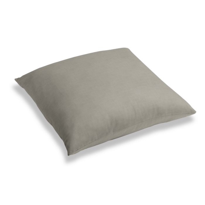 Simple Floor Pillow in Classic Linen - Stone