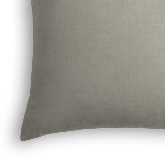 Throw Pillow in Classic Linen - Stone