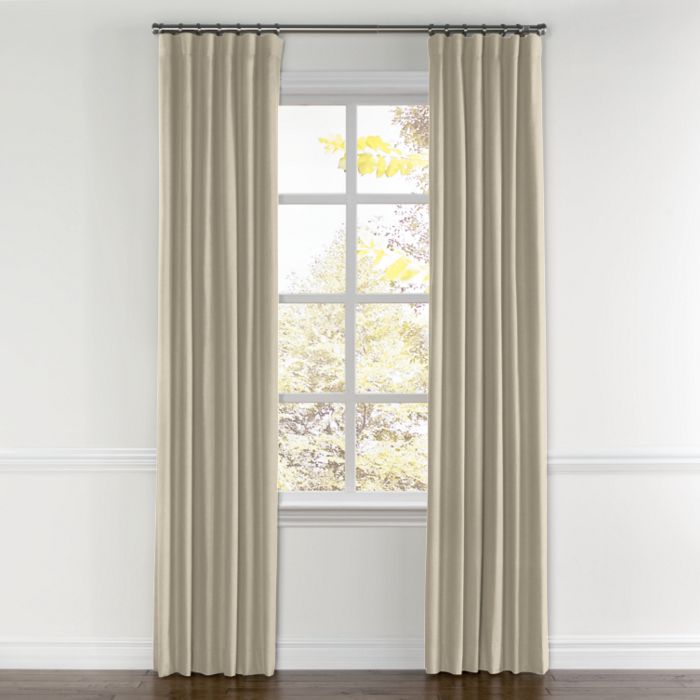 Convertible Drapery in Classic Linen - Toast