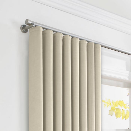 Ripplefold Drapery in Classic Linen - Toast