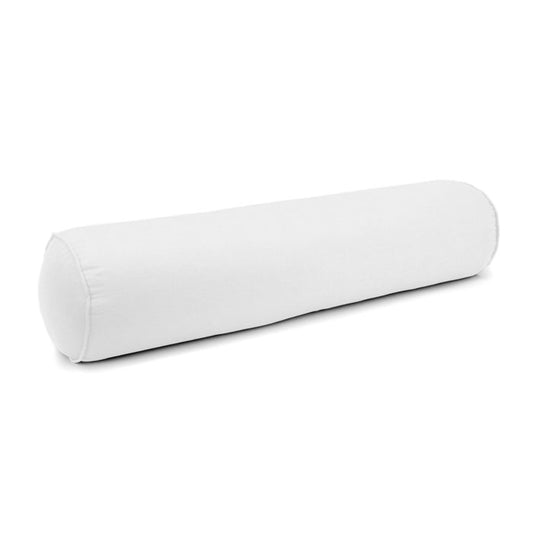 Bolster Pillow in Classic Linen - White