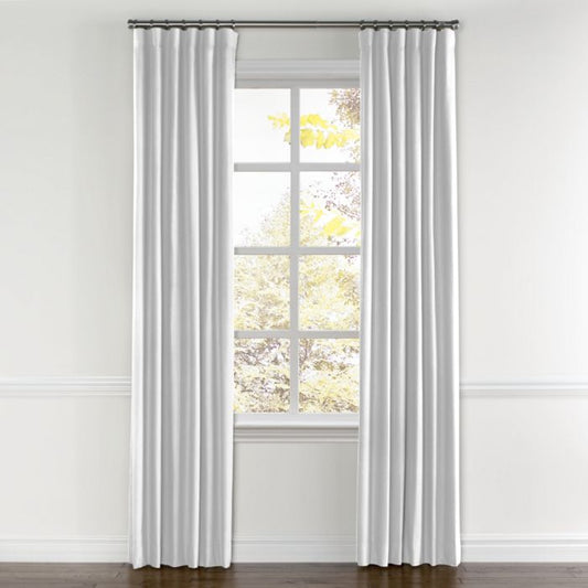 Convertible Drapery in Classic Linen - White