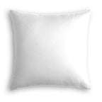 Throw Pillow in Classic Linen - White