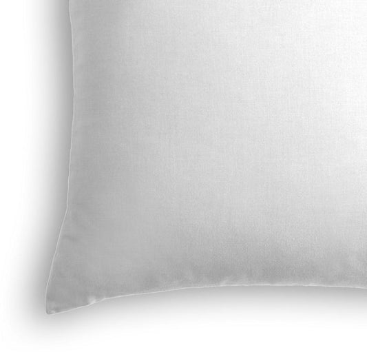 Throw Pillow in Classic Linen - White