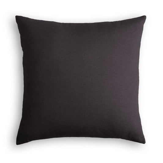 Euro Sham in Classic Velvet - Charcoal