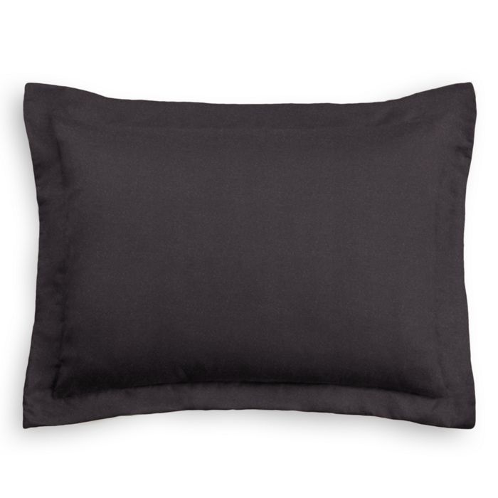 Pillow Sham in Classic Velvet - Charcoal