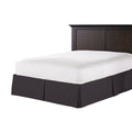Tailored Bedskirt in Classic Velvet - Charcoal