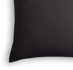 Throw Pillow in Classic Velvet - Charcoal