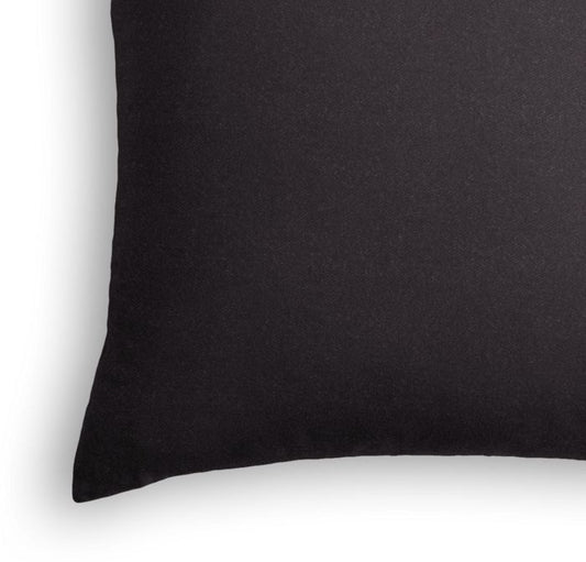 Throw Pillow in Classic Velvet - Charcoal