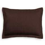 Pillow Sham in Classic Velvet - Chocolate