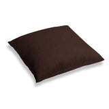 Simple Floor Pillow in Classic Velvet - Chocolate