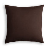 Throw Pillow in Classic Velvet - Chocolate