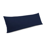 Large Lumbar Pillow in Classic Velvet - Navy