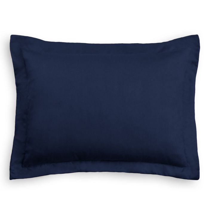 Pillow Sham in Classic Velvet - Navy