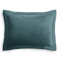 Pillow Sham in Classic Velvet - Peacock