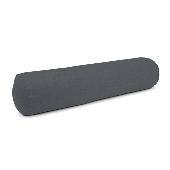 Bolster Pillow in Classic Velvet - Steel