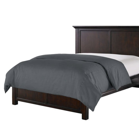 Duvet Cover in Classic Velvet - Steel