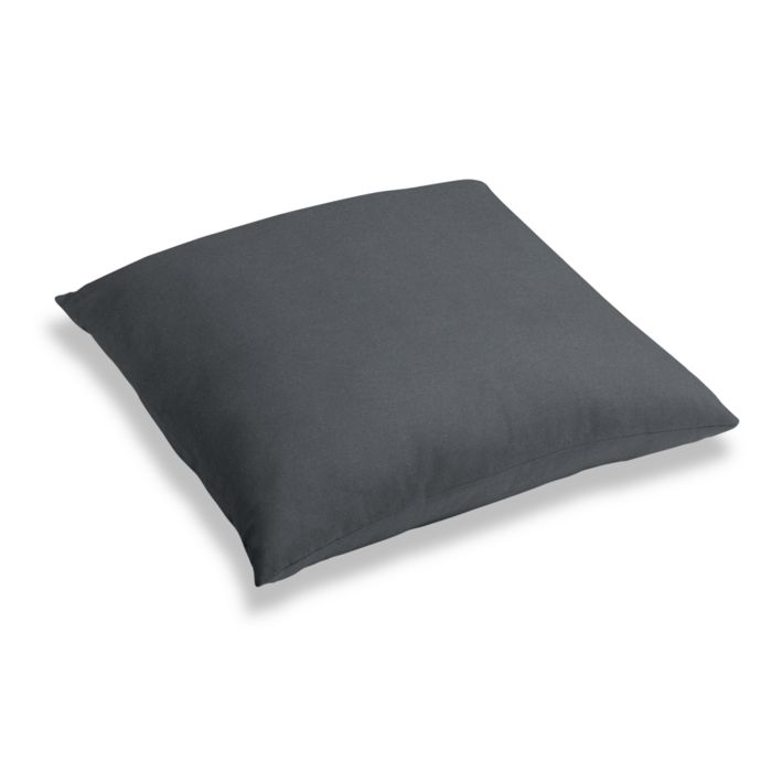 Simple Floor Pillow in Classic Velvet - Steel