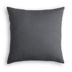 Throw Pillow in Classic Velvet - Steel