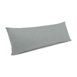 Large Lumbar Pillow in Classic Velvet - Sterling