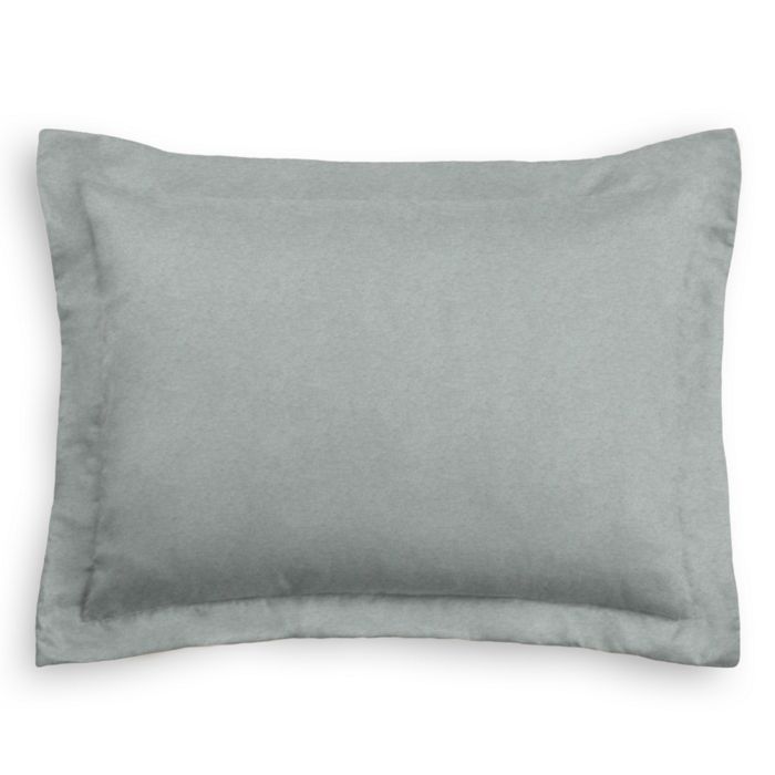 Pillow Sham in Classic Velvet - Sterling