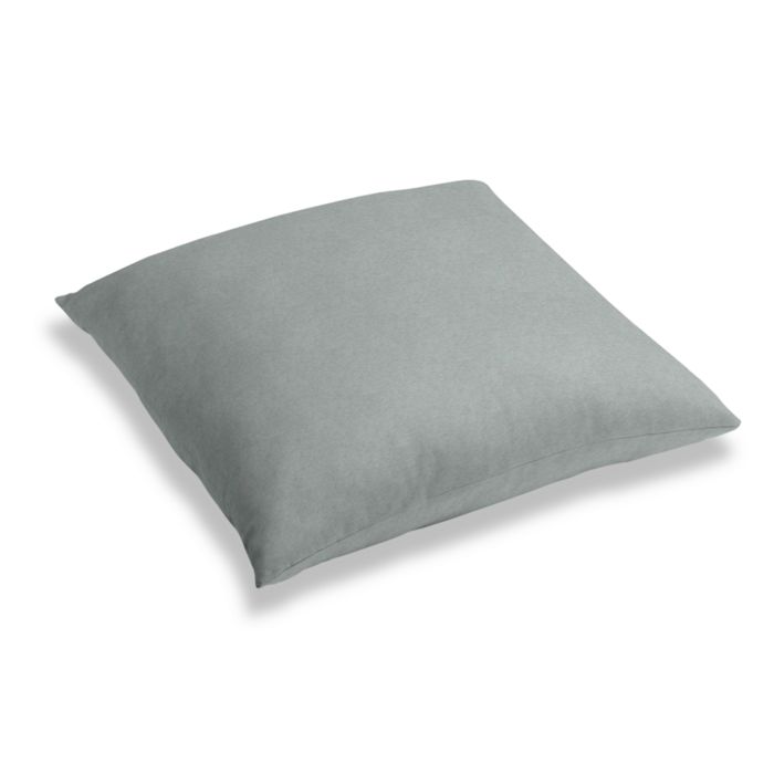Simple Floor Pillow in Classic Velvet - Sterling