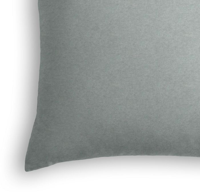 Throw Pillow in Classic Velvet - Sterling
